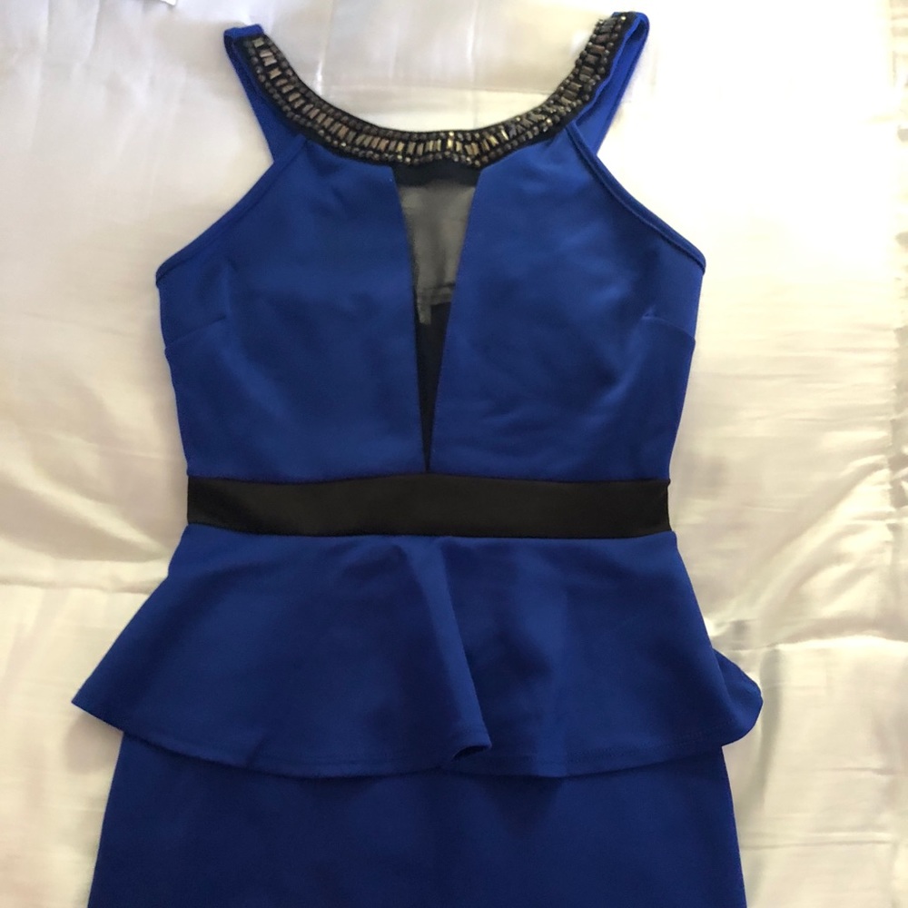 Royal Blue Dress